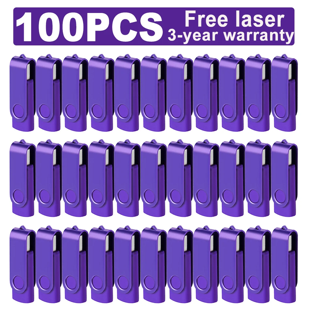 100PCS USB 2.0 Pendrive 128GB 64GB 32GB 16GB 8GB USB Flash Drive 4GB 2GB Free laser logo 2.0 USB Flash Drive Stick Best Gift 1