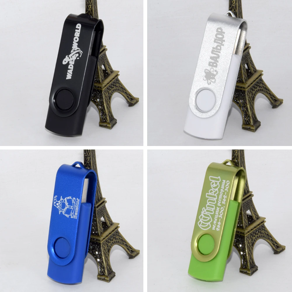 100PCS USB 2.0 Pendrive 128GB 64GB 32GB 16GB 8GB USB Flash Drive 4GB 2GB Free laser logo 2.0 USB Flash Drive Stick Best Gift 6